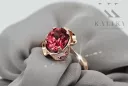 Ring Ruby Original Vintage 14K Rose Gold Vintage Jewlery vrc206r